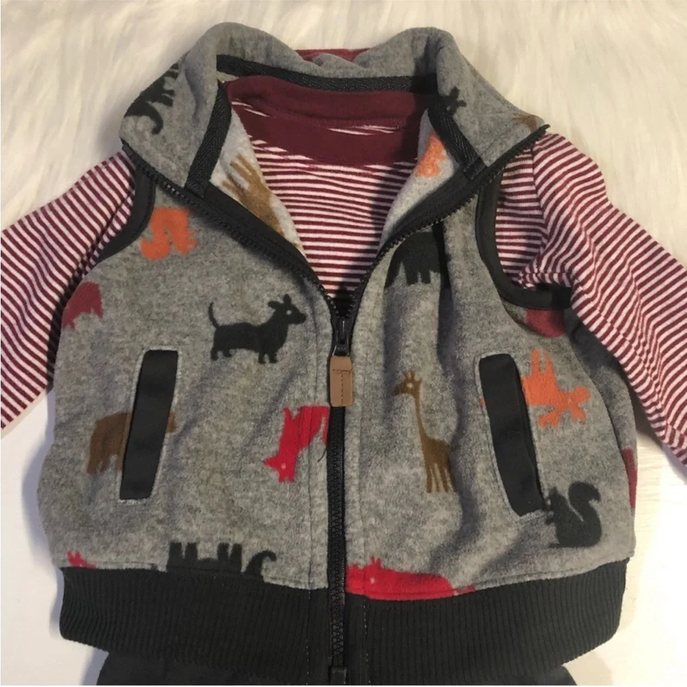 Carter’s 3-Piece Infant Boy Outfit | Size 9 Months